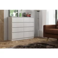 Ariel 2 fehér komód