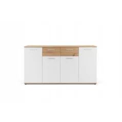 Jacky 3 artisan/fehér komód 160 cm