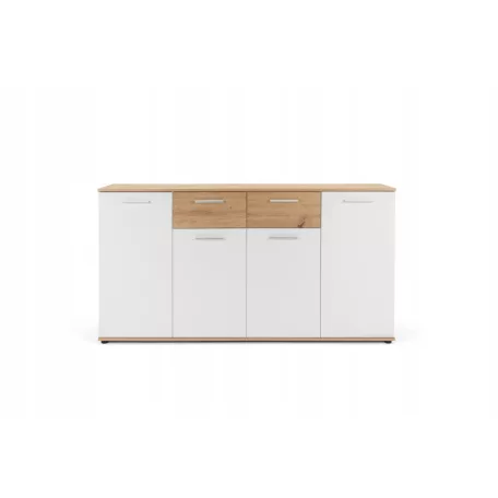 Jacky 3 artisan/fehér komód 160 cm