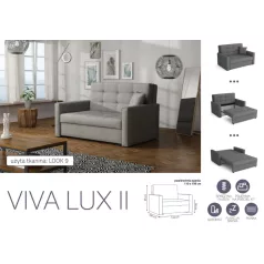 VIVA LUX II. előre nyíló fotelágy Look 9 színben
