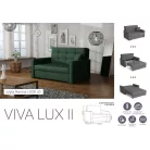 VIVA LUX II. előre nyíló fotelágy Look 20 színben
