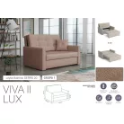 VIVA LUX II. előre nyíló fotelágy Geraa 20 színben