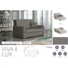 VIVA LUX II. előre nyíló fotelágy Soft 20 színben