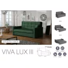 VIVA LUX III. előre nyíló fotelágy Look 20 színben