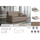 VIVA LUX III. előre nyíló fotelágy Soft 3 színben