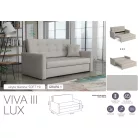 VIVA LUX III. előre nyíló fotelágy Soft 19 színben