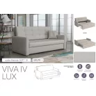 VIVA LUX IV. előre nyíló fotelágy Soft 19 színben