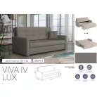 VIVA LUX IV. előre nyíló fotelágy Soft 20 színben