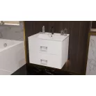 NOEL fürdőszoba szekrény + mosdóval 60 cm fehér színben