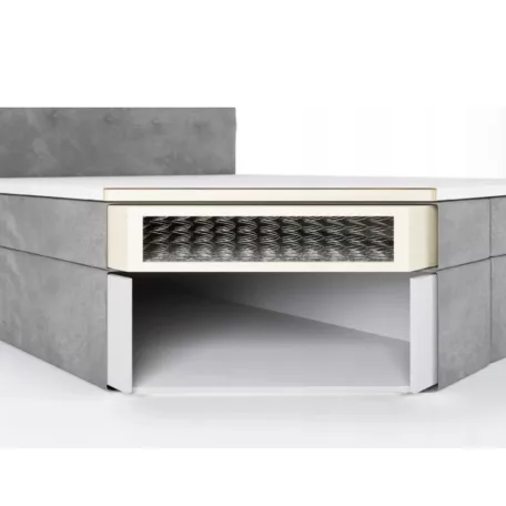 Paris 200 cm Boxspring franciaágy + ajándék fedőmatrac