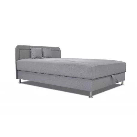 Árkád klasszikus franciaágy, középszürke (160 cm)
