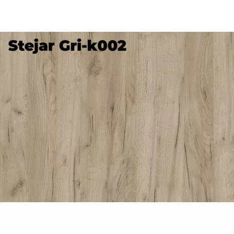 Star nappali - Szürke tölgy és Fehér - C88