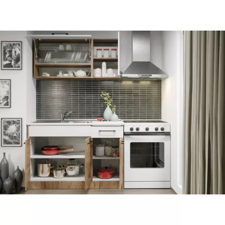 Bonita konyhabútor - összeállítás 15 - 123,2 cm