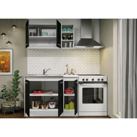 Konyha Noir - 60cm-es felső elem