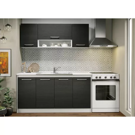 Konyha Noir - 05 - 163,2 cm