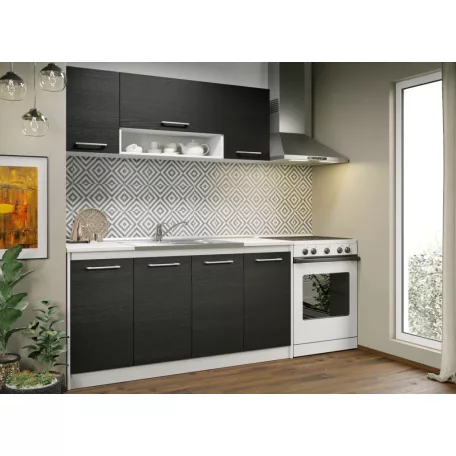 Konyha Noir - 05 - 163,2 cm