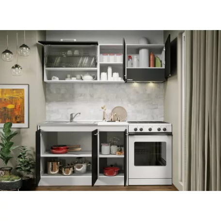 Konyha Noir - 08 - 180 cm