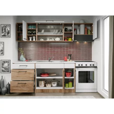 Bonita konyhabútor - Összeállítás 24 - 230 cm