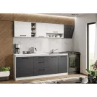 Lorand szürke-fehér konyhabútor - 10 - 203,2 cm