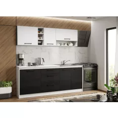 Ferrara konyha Luna fehérrel - 06 - 203,2 cm