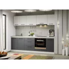 Lorand szürke-fehér konyhabútor - 15 - 243,2 cm