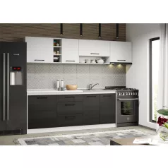 Ferrara konyha Luna fehérrel - 10 - 260 cm