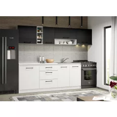 Fehér konyha Ferrara Lotus - 10 - 260 cm