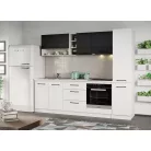 Fehér konyha ferrara Lotus - 08 - 243,2 cm