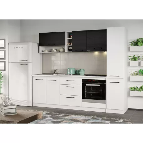 Fehér konyha ferrara Lotus - 08 - 243,2 cm