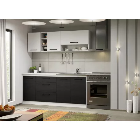 Ferrara konyha Luna fehérrel - 04 - 183,2 cm