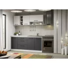 Lorand szürke-fehér konyhabútor - 07 - 183,2 cm