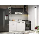 Fehér konyha ferrara Lotus - 02 - 143,2 cm