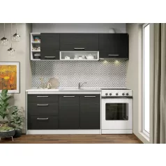 Konyha Noir - 10 - 200 cm