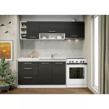 Konyha Noir - 10 - 200 cm