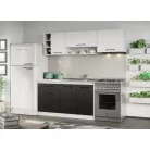 Ferrara konyha Luna fehérrel - 05 - 200 cm