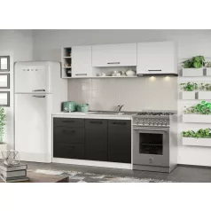 Ferrara konyha Luna fehérrel - 05 - 200 cm