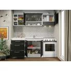 Maia szürke konyhabútor - 08 - 200 cm