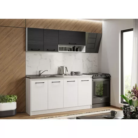 Fehér konyha ferrara Lotus - 03 - 163,2 cm