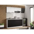 Ferrara konyha Luna fehérrel - 03 - 163,2 cm