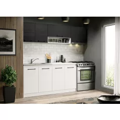 Fehér konyha ferrara Lotus - 07 - 223,2 cm