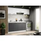 Lorand szürke-fehér konyhabútor - 11 - 223,2 cm