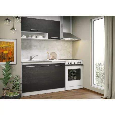 Konyha Noir - 02 - 123,2 cm