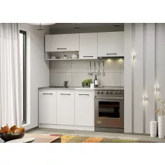 Alaszka fehér konyha - 06 - 180 cm