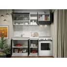 Alaszka fehér konyha - 06 - 180 cm