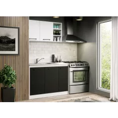 Ferrara konyha Luna fehérrel - 01 - 113,2 cm