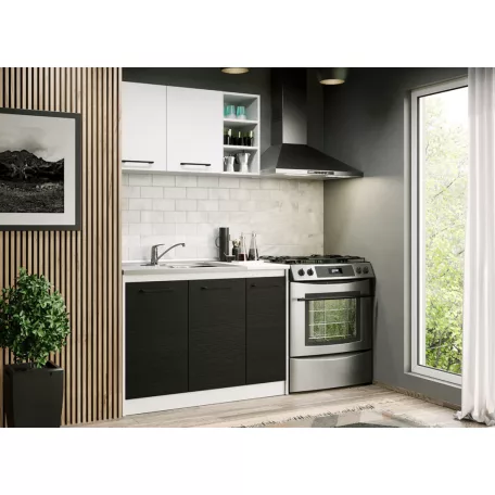 Ferrara konyha Luna fehérrel - 01 - 113,2 cm