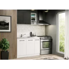 Fehér konyha ferrara Lotus - 01 - 113,2 cm