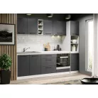 Maia szürke konyhabútor - 15 - 243,2 cm