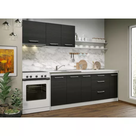 Konyha Noir - 21 - 260 cm