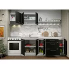 Maia szürke konyhabútor - 19 - 260 cm